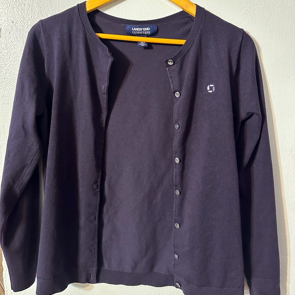 Lands end cardigan